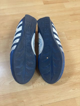 Zapatillas Diesel Azul y Blanco