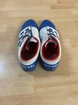 Zapatillas Diesel Azul y Blanco