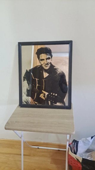 Cuadro Espejo Elvis Presley Años 70/80