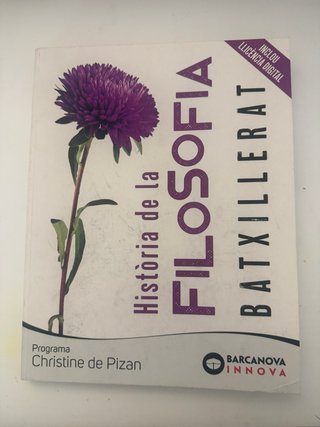 Història de la filosofia batxillerat