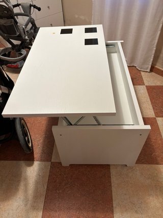 Mesa de centro blanca