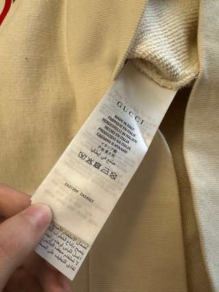 Sudadera Gucci Blanca con Rayas