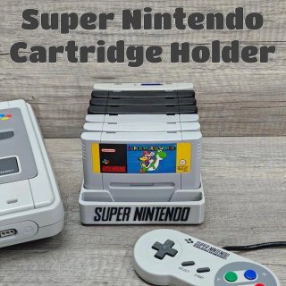 Soporte Cartuchos Super Nintendo SNES