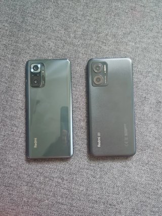 Lote 2 móviles redmi note 10 pro y redmi 10 5g