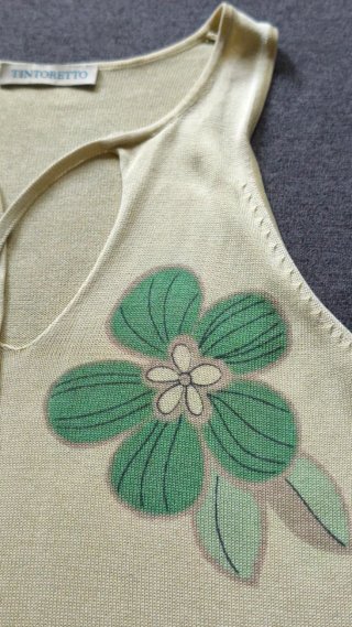 Top Tintoretto Amarillo y Verde T-2 / T-S