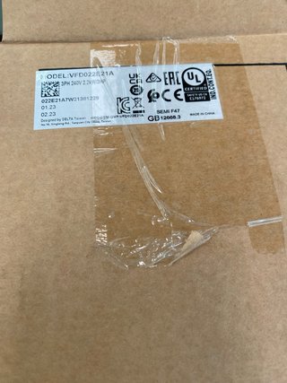 Variador de Frecuencia Delta VFD-E