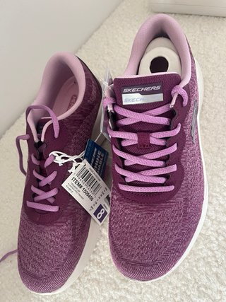 Skechers Air-Cooled Memory Foam Morado Talla 38