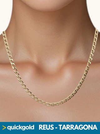 040-02-00762 CADENA ORO 18K BILBAO 61CM