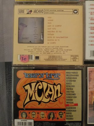 Lote 12 CDs Pop Rock Español