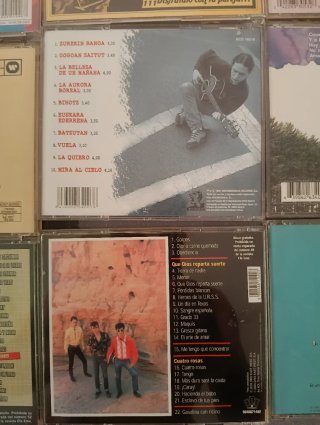 Lote 12 CDs Pop Rock Español