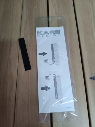 Kare 32532 - Reloj de Pared con Péndulo Multicolor