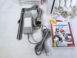 Consola Nintendo Wii Blanca + Juegos y Accesorios