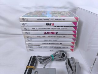 Consola Nintendo Wii Blanca + Juegos y Accesorios