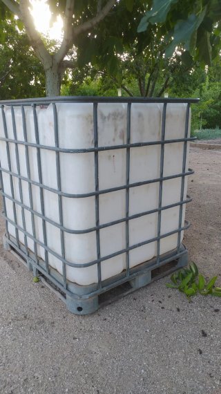 Depósito agua 1000L IBC
