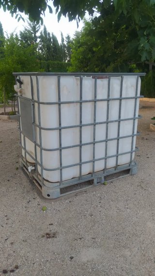 Depósito agua 1000L IBC