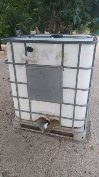 Depósito agua 1000L IBC
