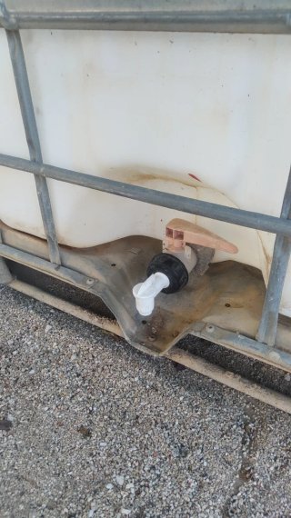 Depósito agua 1000L IBC