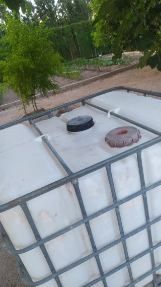 Depósito agua 1000L IBC