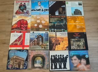 Lote de 16 Vinilos Variados