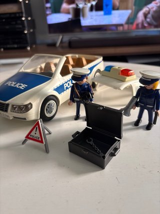 Coche Policía Playmobil