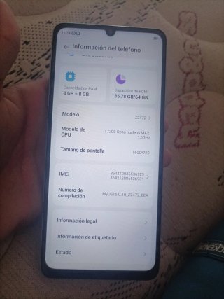 ZTE Blade A36 Verde