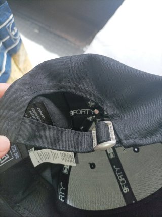 Gorra New Era 9FORTY NY Negra Ajustable