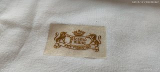 Lenzuolo matrimoniale cotone ricamato con federe