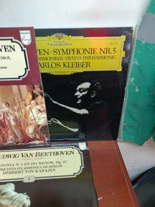 Lote 5 Vinilos Beethoven Clásica