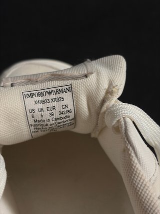 Emporio Armani Sneakers Brancos Original | T: 39