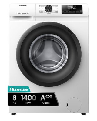 Lavadora Ropa Hisense Carga Frontal 8kg