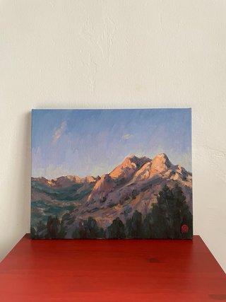 Cuadro original Montañas La Pedriza