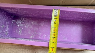 Molde para jabón de silicona y madera