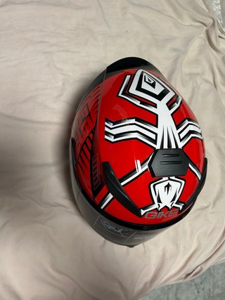 Casco Moto GIKE 93 Talla L Rojo