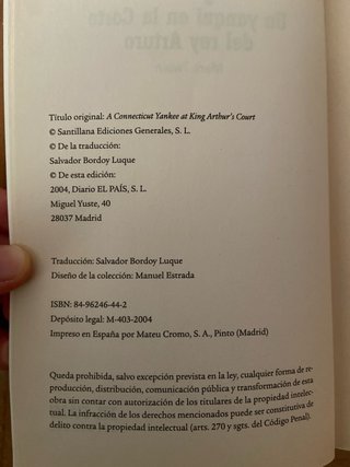 Un Yanqui en la corte del rey Arturo