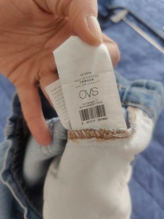 Shorts jeans donna celesti taglia XS