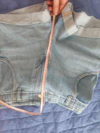 Shorts jeans donna celesti taglia XS