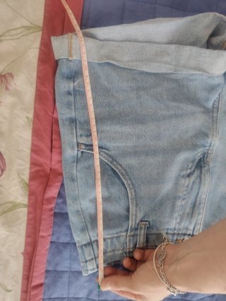 Shorts jeans donna celesti taglia XS