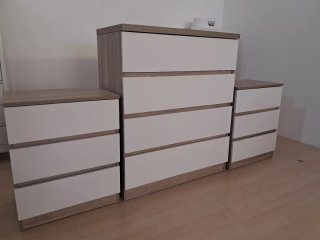 Conjunto 3 Muebles Dormitorio