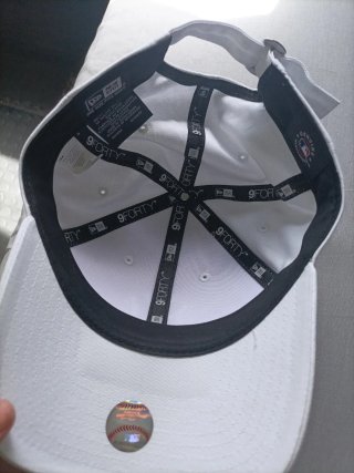 Gorra New Era 9FORTY Blanca NY Yankees