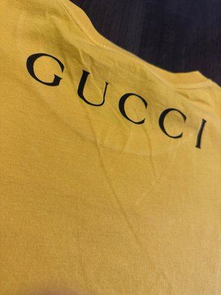 Camiseta Gucci Amarilla