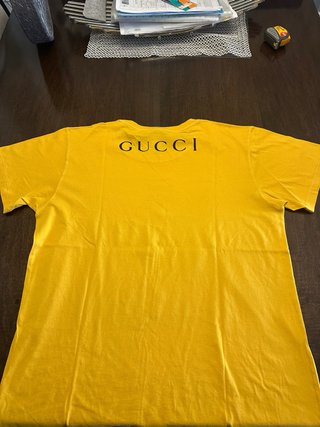 Camiseta Gucci Amarilla