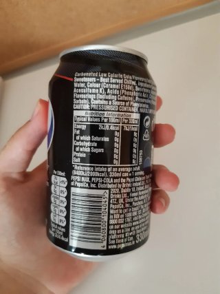 Lata Pepsi Max Messi