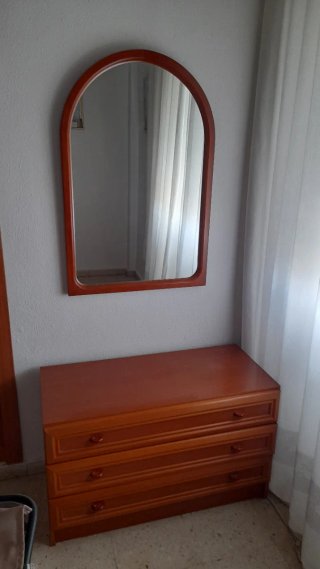 Dormitorio completo madera