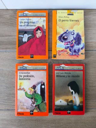 4 libros x3€. Juvenil
