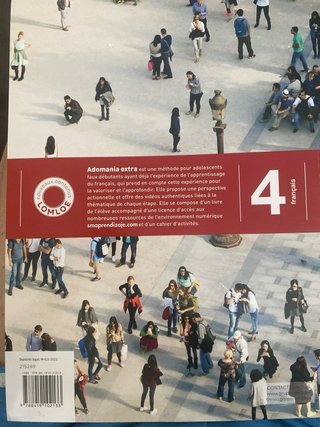 FrançaisB1.1. 4 Secundaria. Adomania, extra fau...