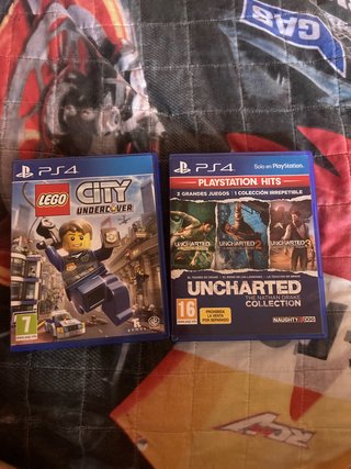 LEGO City Undercover y Uncharted Collection PS4