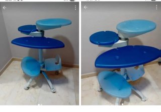 Mesa y silla infantil ajustable
