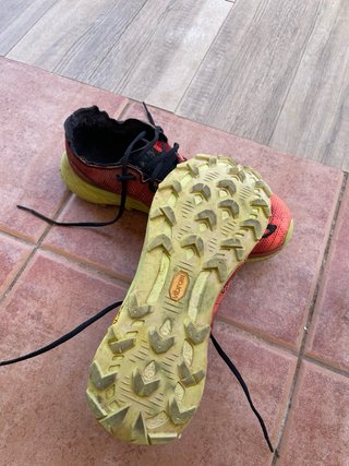 Zapatillas Trail Running Merrell Naranja/Negro