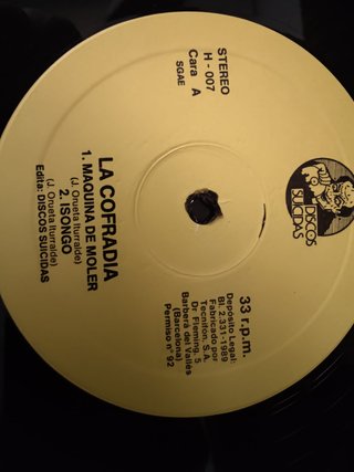 Vinilo La Cofradía Máquina de Moler
