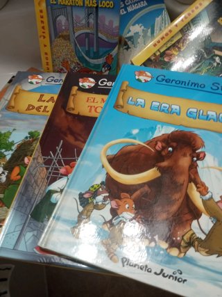 6 libros nuevos de libros del famoso geronimo